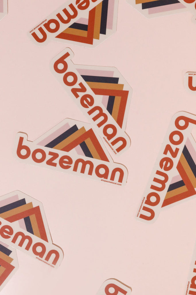 Bozeman Mountain Sticker - Heyday