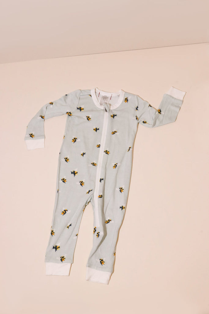 Bumblebee Zipper Pajama - Heyday