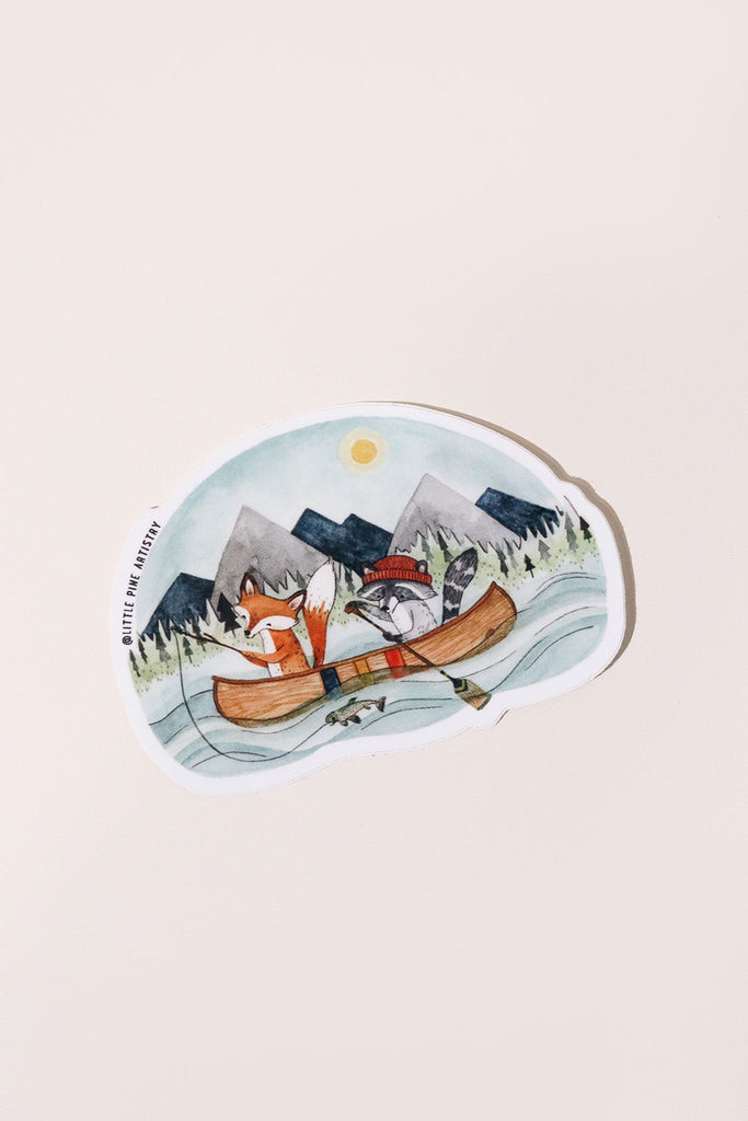 Canoe Adventure Sticker - Heyday