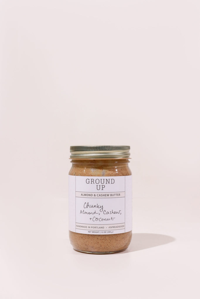 Chunky Almond Cashew + Coconut Large Nut Butter - Heyday