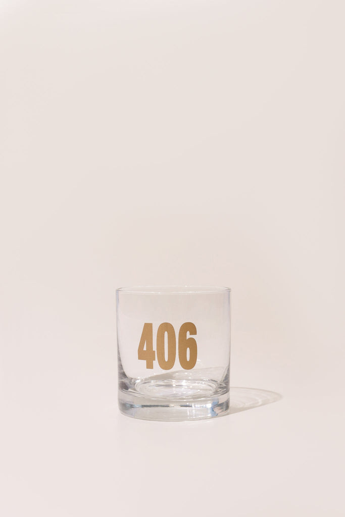 Gold 406 Rocks Glass - Heyday