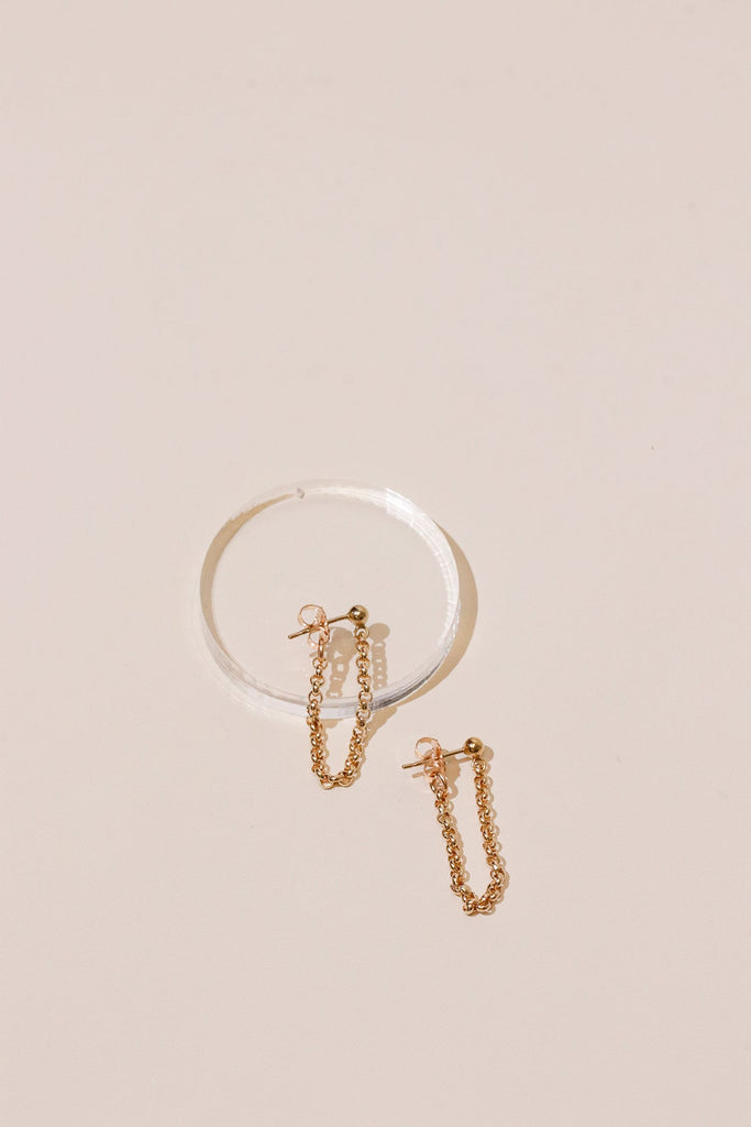 Gold Annex Earrings - Heyday