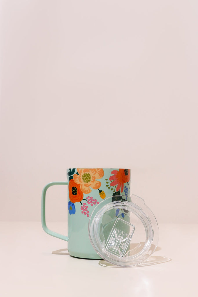 Mint Lively Floral Coffee Mug - Heyday