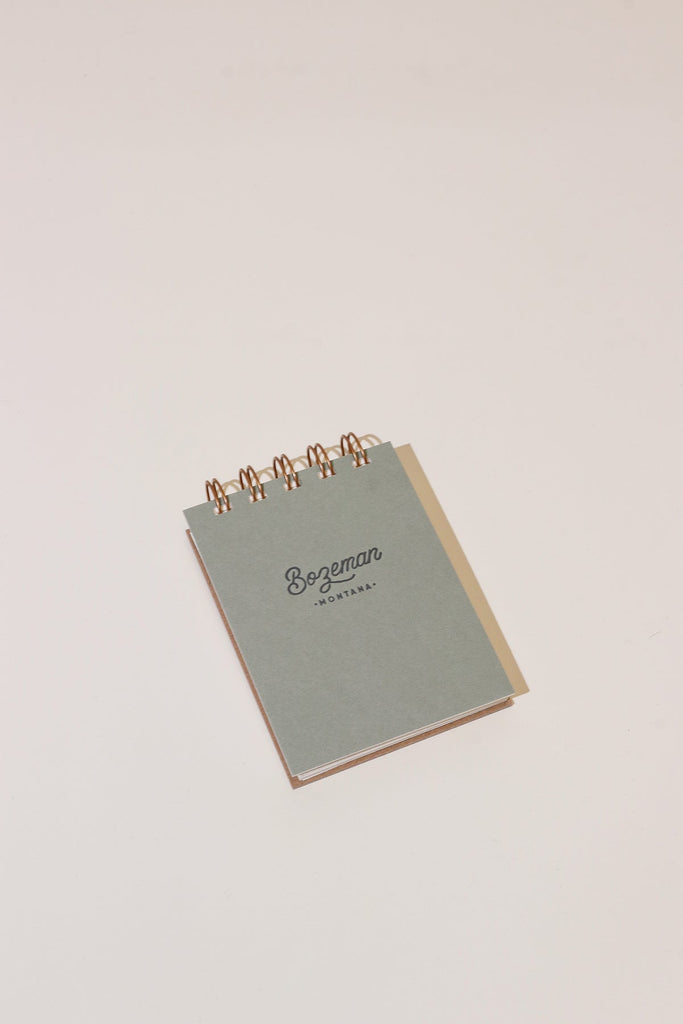 Sage Bozeman Mini Notebook - Heyday