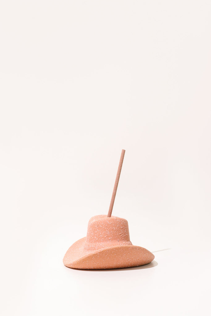 Terracotta Cowboy Hat Incense holder holder