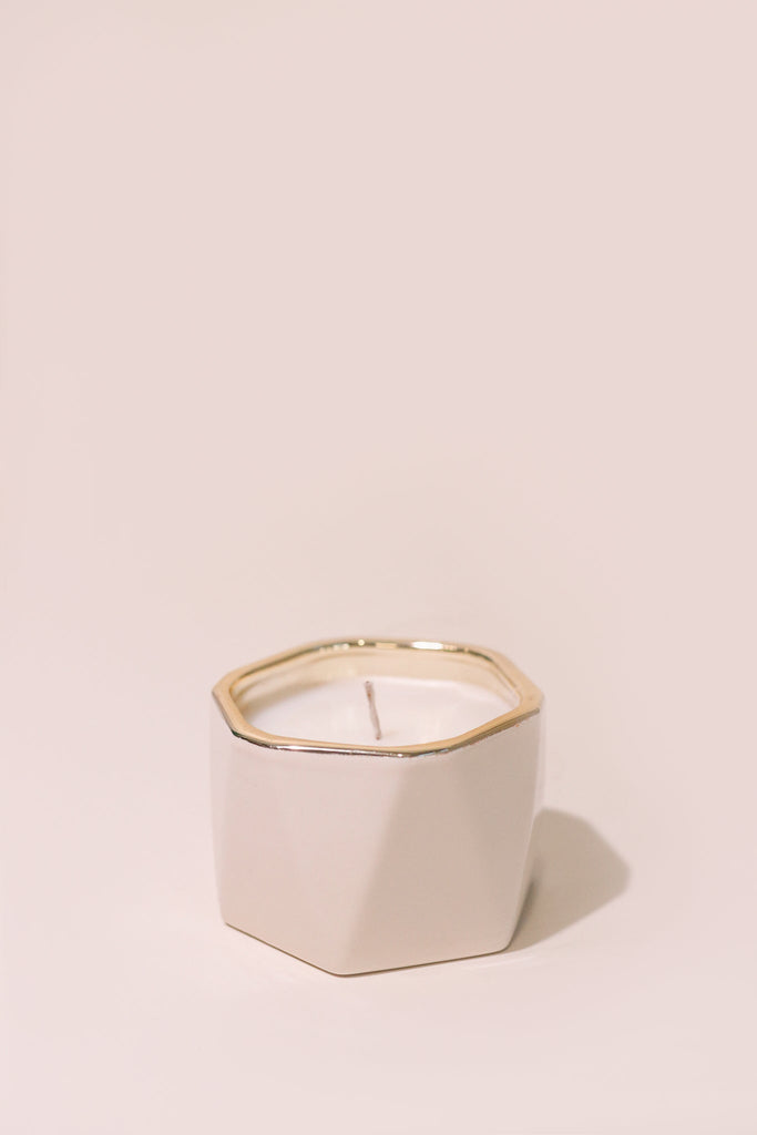 Winter White Ceramic Candle - Heyday